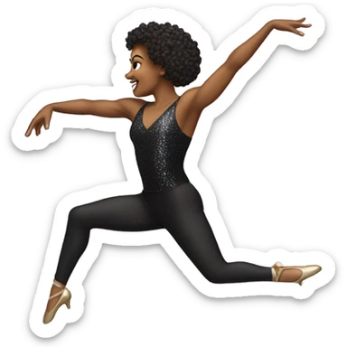  in Chicago all that jazz dancer sticker