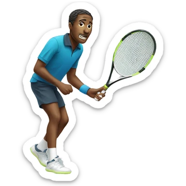 Tennis sticker