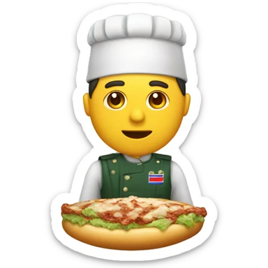 Comida chilena sticker