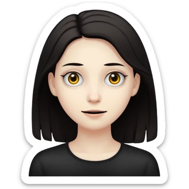 create an ugly and creepy one to make someone cringe sticker