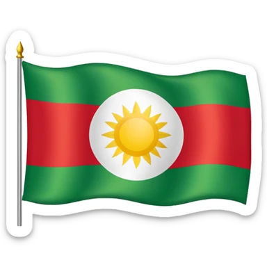 Make a Kurdistan emoji.  sticker