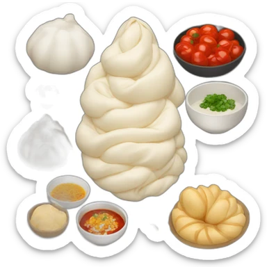 Georgian food Khinkali sticker