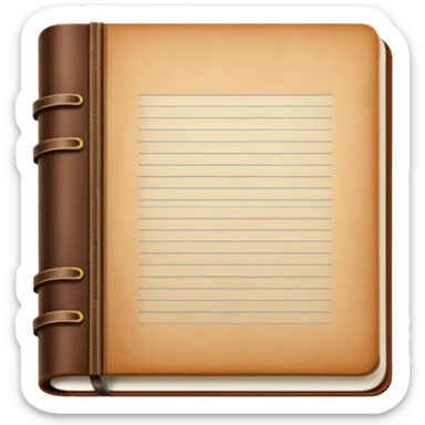 Carnet de Journaling  sticker