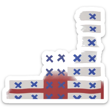 Canton lucerne flag sticker