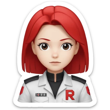 Jessie from Team Rocket  sticker