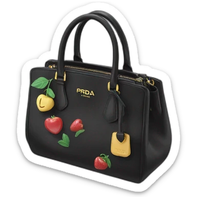prada bag sticker