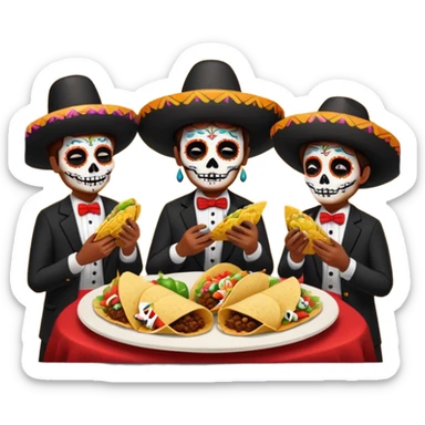 Day o the death, missing people, hereditary movie, museum,tacos,culture,museum in mexico, clothes o missing people, witches, witchcraft sticker