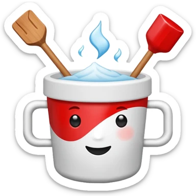 Icono Bajo en azucar. Unos cubos de azúcar en un pote y en el cuenco una flecha que esté mirando hacia abajo sticker