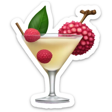 Lychee martini sticker