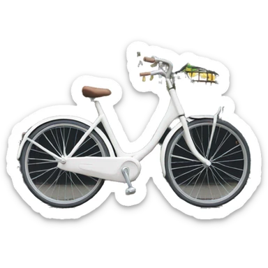 Bike in Amsterdam  sticker