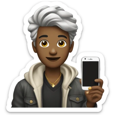 influencer social media sticker