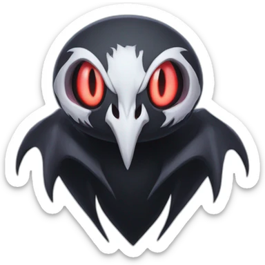 Darkrai Pokémon spectre sticker