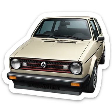 Volkswagen-Golf-GTI sticker