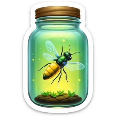 a Firefly in a Jar sticker