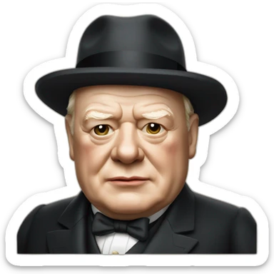 Winston Churchill sticker