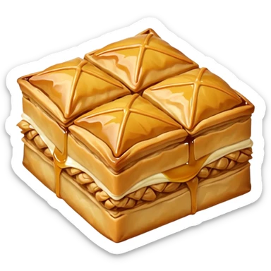 baklava sticker