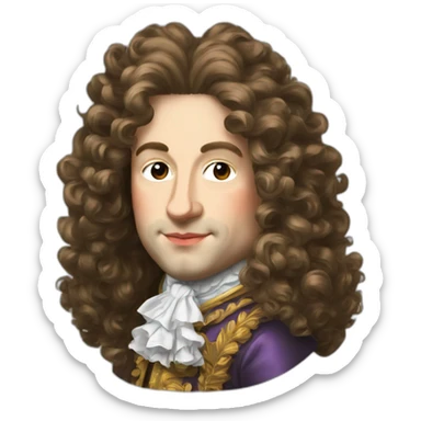 Louis XIV sticker