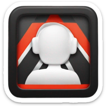 Warning reminder to wear seatbelt sticker