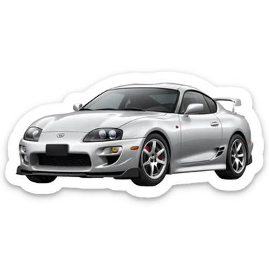 Toyota Supra mk iv sticker