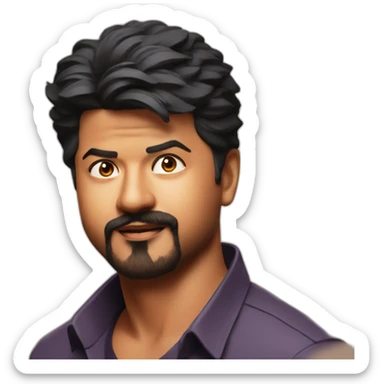 Thalapathy vijay sticker