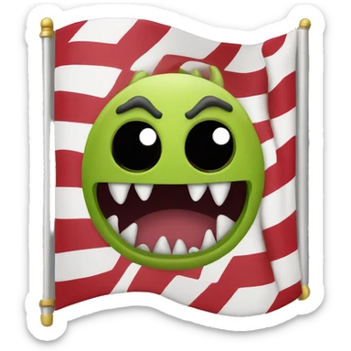 Flag of an Monster Kingdom  sticker