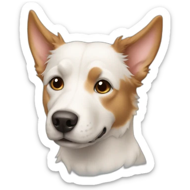 Dog bobtail  sticker