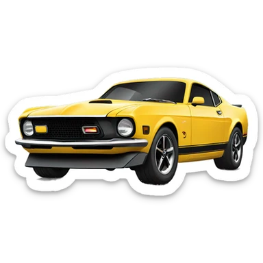 mustang mach-e sticker