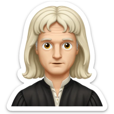 Isaac Newto sticker