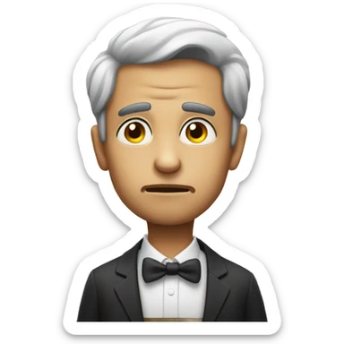 side eyes emoji who is judging sticker