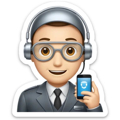 it should be joke from AI agent  sticker