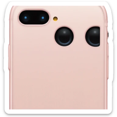 iPhone 16Promax in light pink sticker
