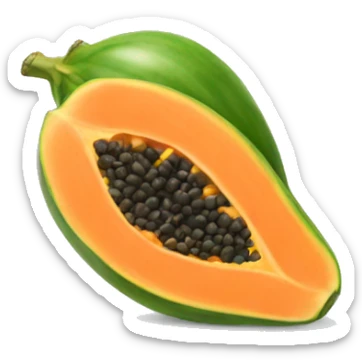 Papaya sticker