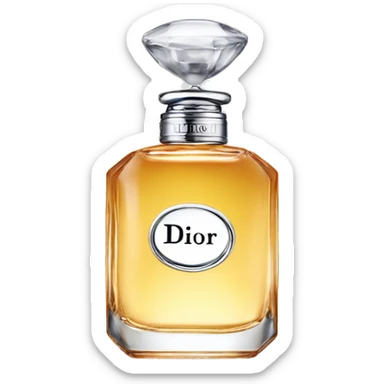 Man Dior perfume sticker