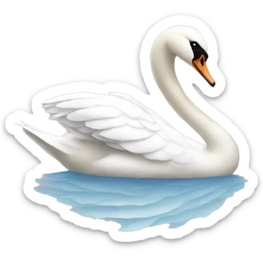 swan sticker