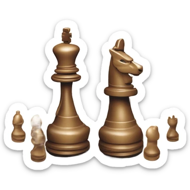 Brilliant move chess sticker