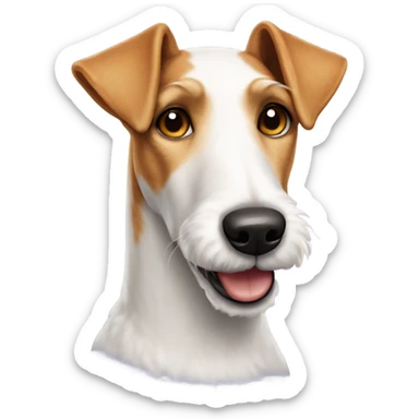 Fox terrier chilean  sticker