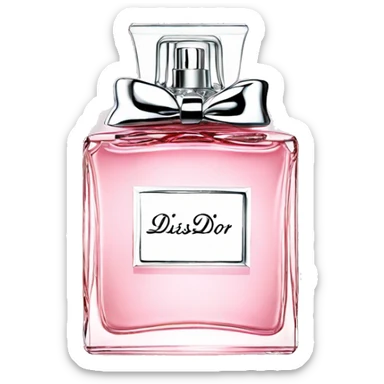 miss dior perfume sticker