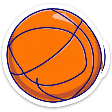 luxurious bronze basketball, warm metallic bronze surface with orange seams sticker