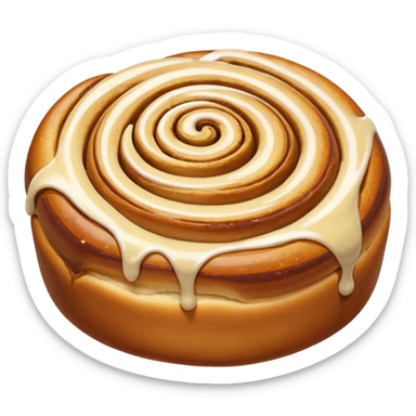 Cinnamon roll sticker