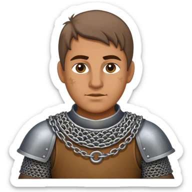 servant slave medieval sticker