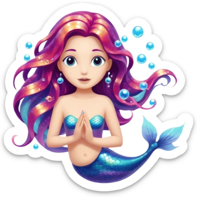 mermaid sticker