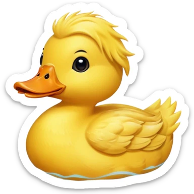 Duck sticker