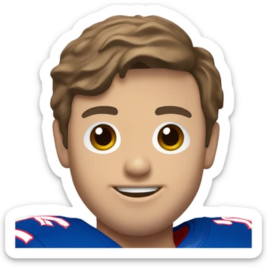 Josh Allen Buffalo Bills Quarterback  sticker
