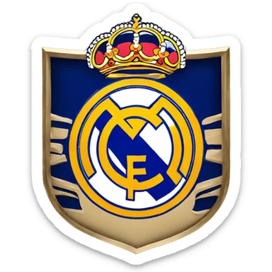 Escudo Del Real Madrid sticker