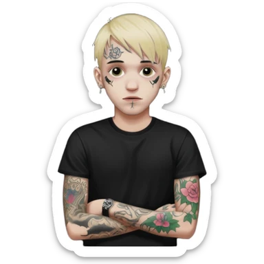 Lil peep sticker