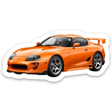 Supra mk4 organg sticker