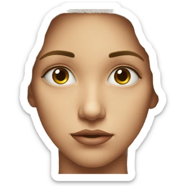 introspective gaze sticker