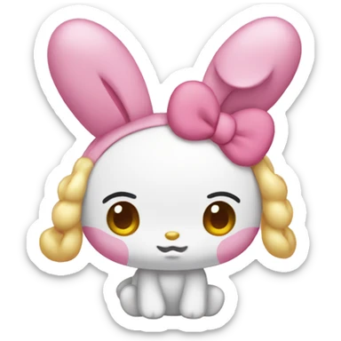 my melody  sticker