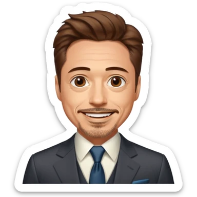 Robert Downey Jr sticker