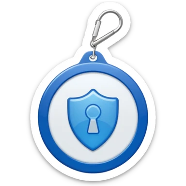 Security badge/card sticker